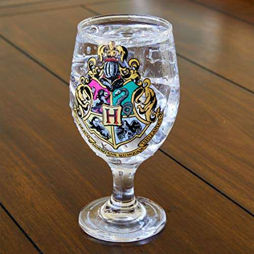 Paladone Harry Potter Hogwarts Crest Colour Change Tumbler Drinking Glass - Used - Like New £7.93 @ Amazon Warehouse