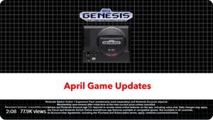 Nintendo Switch Online additions (Sega Mega Drive): Street Fighter II', Pulseman, Kid Chameleon, Flicky