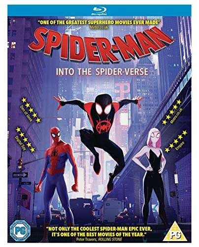 Spider-Man Into The Spider-Verse [Blu-Ray] £5.60 Dispatches from Amazon Sold by D & B ENTERTAINMENT