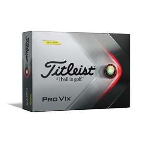 Titleist Pro V1x Golf Balls (One Dozen) yellow