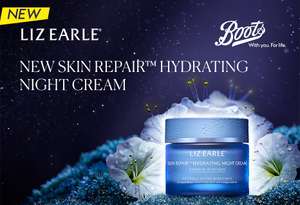 Liz Earle New Skin Repair Hydrating Night Cream Free Sample For Boots Advantage Card Holders @ Boots