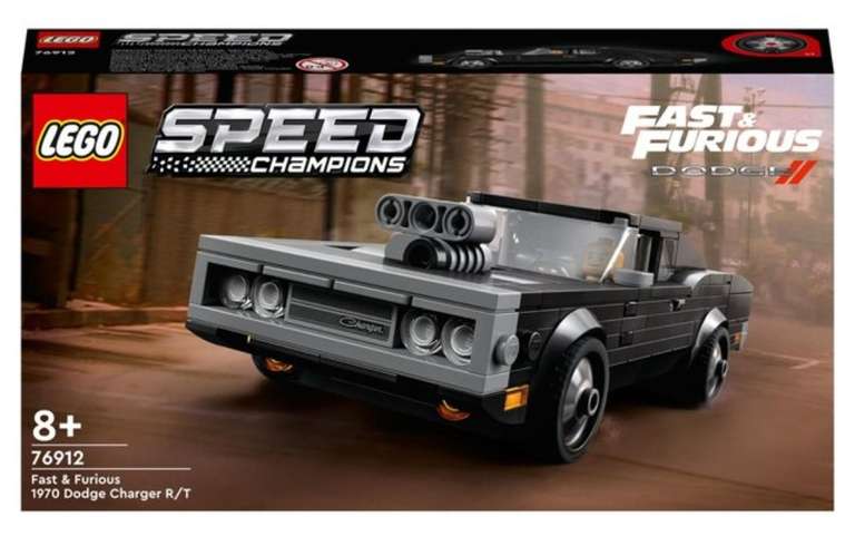 LEGO Speed Champions 76911 007 Aston Martin and 76908 Lamborghini or 76912 Fast & Furious - 2 for £26 / £13 each with code @ Morrisons