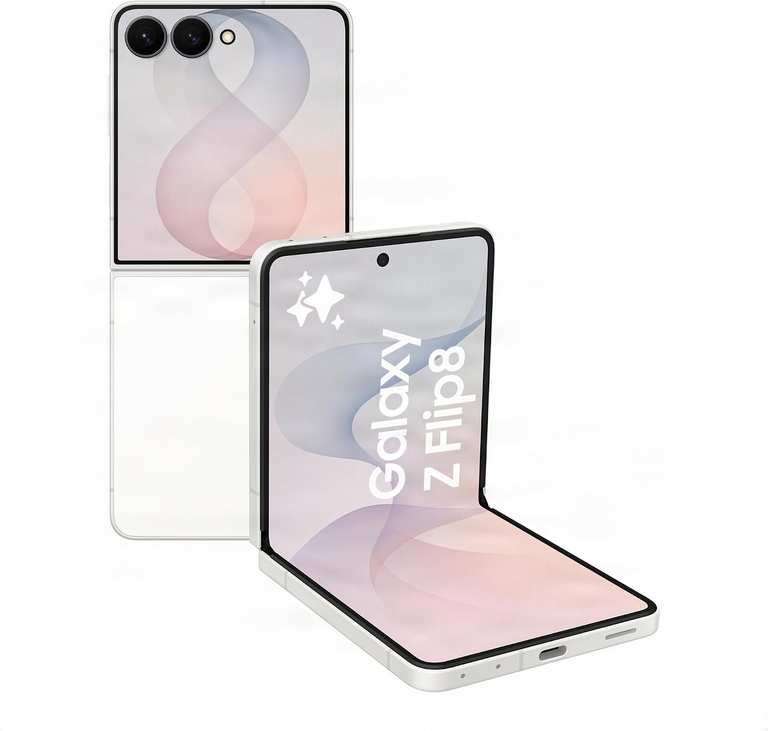 Samsung Galaxy Z Flip8 256GB + 100GB O2 Data, £20pm + £559.55 (£227.05 Upfront Possible - £752.05 Total w.trade & Codes) + Free Case