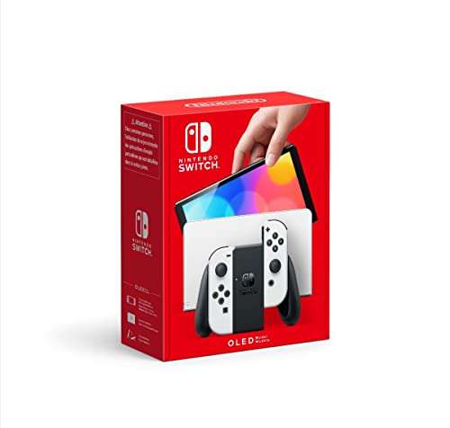 Nintendo Switch (OLED Model) - White £279 Sold by Monster Bid @ Amazon