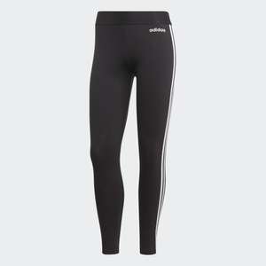 adidas Essentials Women's 3 Stripe Leggings in Black £12.75, or Navy £11.73 delivered using code (less if using Groupon offer) @ adidas