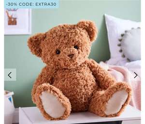 Extra Large 75cm Plush cuddly soft Teddy toy. Offers stacking
