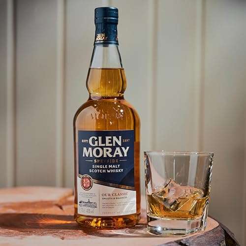 Glen Moray Single Malt Scotch Whisky 70cl , 40% ABV Amazon