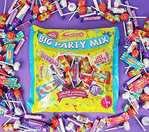 Swizzels Big Party Mix Bag, 1.1 kg (Pack of 1) - £3.25 @ Amazon