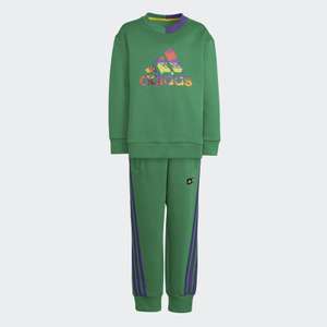 adidas-x-classic-lego Kids Crew Sweatshirt and Pants-set £26.60 with unique code + Free Delivery with Adi club @ adidas