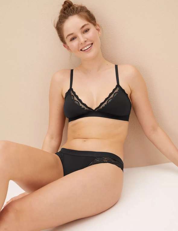 B BY BOUTIQUE Ameli Non-Wired Bralette - £7 + Free Click & Collect - @ Marks & Spencer