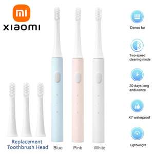 XIAOMI Mijia T100 Sonic Electric Toothbrush with 3 heads for New/Returning buyers (£11.23 existing) 5 day delivered @ SMARTMI MIJIA Store