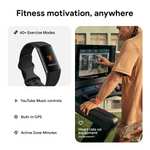Fitbit by Google Charge 6 Activity Tracker with 6-months Premium Membership Included (Black)