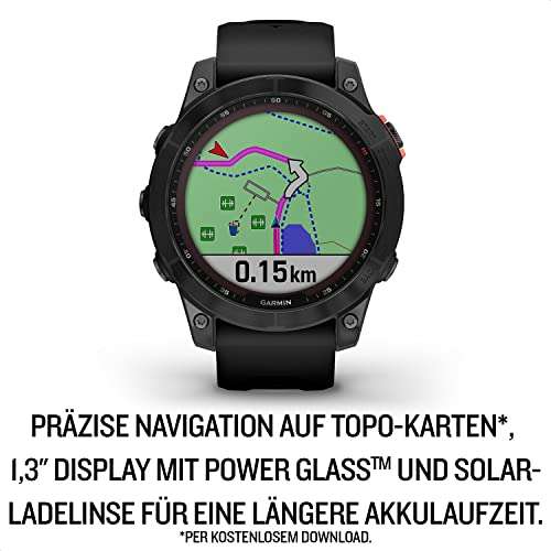 Garmin fenix 7 - GPS Multisport Smartwatch with Colour Display and Touch/Button Operation £487 Delivered @ Amazon Germany