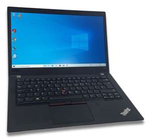 Refurbished Lenovo Thinkpad T480s laptop 4GB/128GB/14" FHD/i5 8350U 4C/8T £175.99 with code @ ebay / newandusedlaptops4u