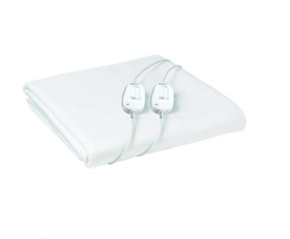 Double Electric Blanket 107Cm X 120Cm Under Bed, Machine Washable - Sold u0026  shipped by Direct2Public | hotukdeals