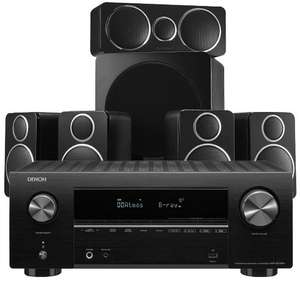 Denon AVR-X2700H AV Receiver + Wharfedale DX-2 Speaker Package + Free 20m Speaker and 3m Subwoofer Cables £919 @ Exceptional Audio Visual