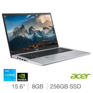 Acer Aspire 5 15.6" FHD IPS Intel i3-1115G4 NVIDIA MX450 8GB RAM 256GB SSD Win10 2Yr Warranty Laptop at checkout