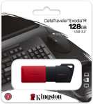 Kingston DataTraveler Exodia M USB 3.2 Gen 1 DTXM/128GB - with Moving Cap (Black + Red)