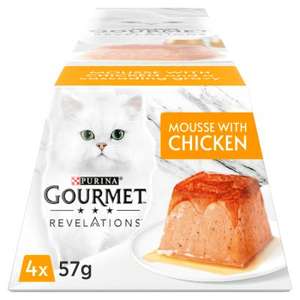Purina Gourmet Revelations Mousse with Chicken/Salmon x 4 + £1.00 cashback Via Shopmium