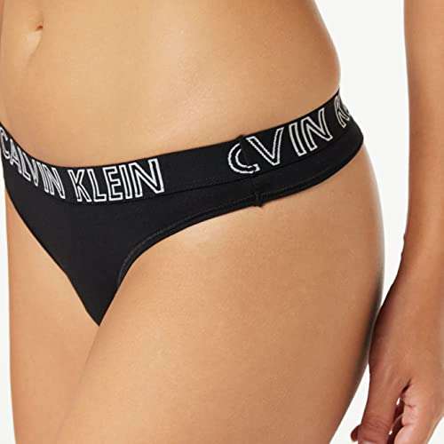 Calvin Klein Ultimate Line Labelled Waistband Women's Thong XS - L £6 @ Amazon