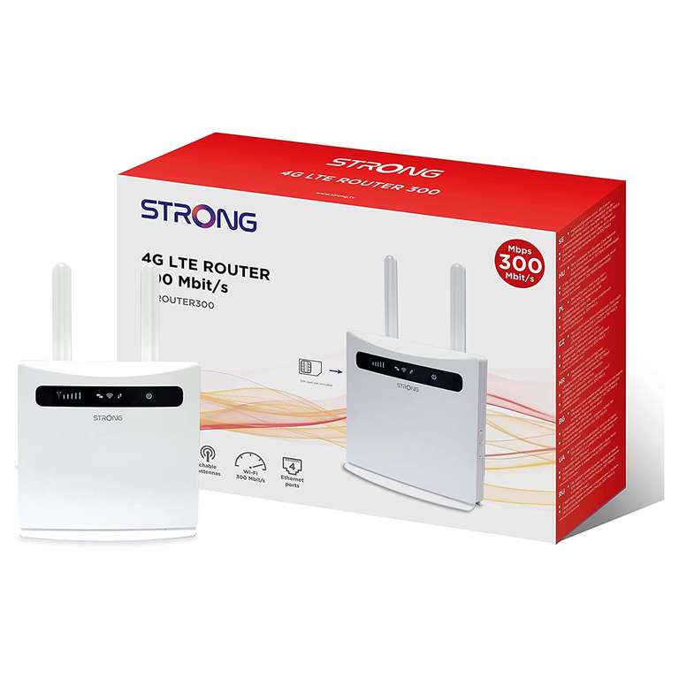 STRONG 4G LTE Wi-Fi Router 300 - £28.99 Delivered With Code @ MyMemory