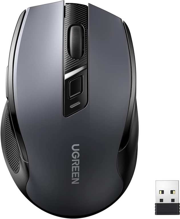 UGREEN Wireless 40dB Silent Computer Mouse, USB, Ultra-long Battery Life - Sold by UGREEN GROUP LIMITED /FBA