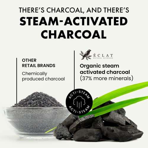 Eclat 75ml Organic Bamboo Charcoal Face Mask £1 / 90p Subscribe & Save (Prime Exclusive) Dispatches from Amazon Sold by Eclat Skincare