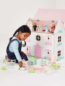 Wooden Dolls House - £30.40 at checkout + free click & collect @ George