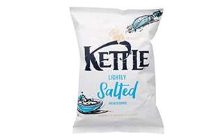 2 x 12 Kettle Lightly Salted Potato Chips, 130g (24 total)