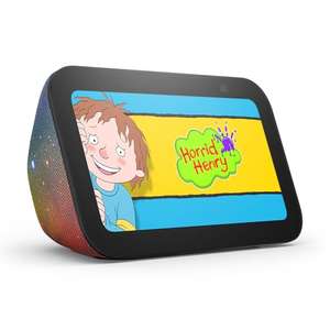 Echo Show 5 (3rd generation) Kids | With 1 year of Amazon Kids+ content | Galaxy