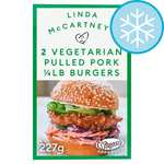 (Linda Mccartney Vegetarian) 2 Mozzarella Burgers 227G/Bbq Pulled Pork Burger 227G £1.50 Each (Clubcard Price) @ Tesco