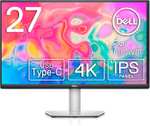 Dell 27" 4K UHD USB-C IPS Monitor S2722QC, 3 Years Warranty £219.59 W/Dell Advantage Code