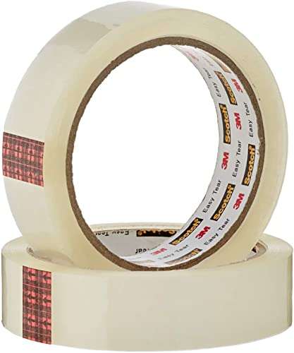 Scotch Transparent Tape 508 - 8 Rolls - 19 mm x 66 m - General Purpose Clear Tape