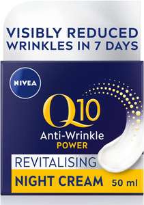 NIVEA Q10 Anti-Wrinkle Power Revitalising Night Cream - £5 @ Amazon