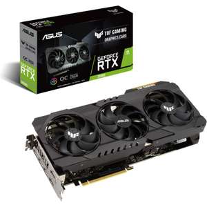 ASUS GeForce RTX 3090 TUF 24GB OC GPU - £1424 with code @ CCL Computers