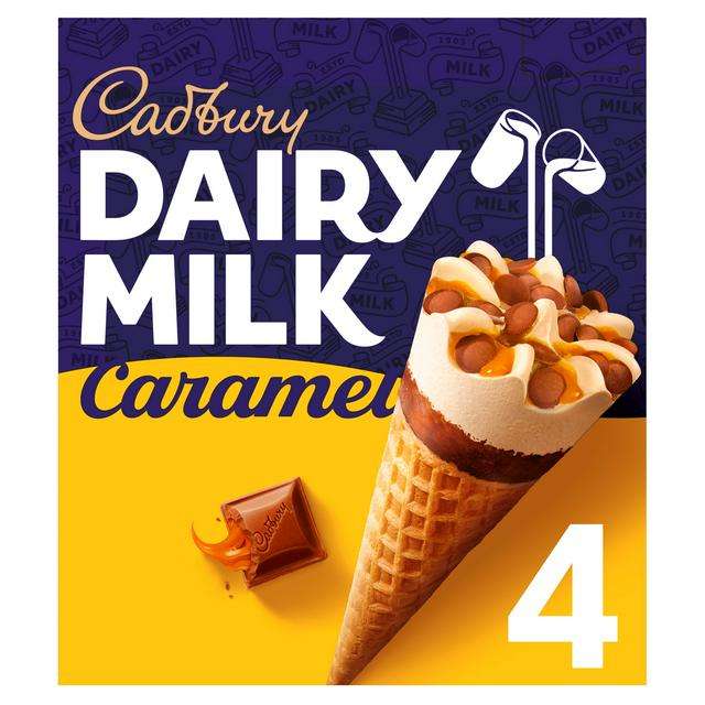 Cadbury Caramel Cones 4pk - Glasgow South