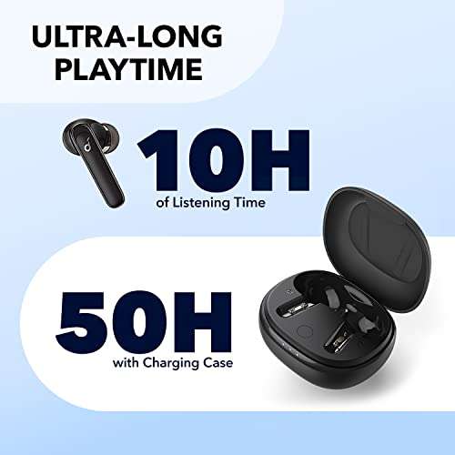 soundcore by Anker P3 Noise Cancelling Earbuds, 50H Playtime - Black, Blue or White £47.49 @ Dispatches from Amazon Sold by AnkerDirect UK