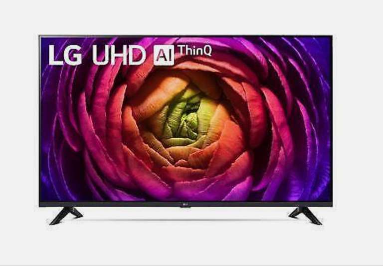 LG 65UR73006LA UR73 65" 4K Smart TV with alpha5 AI Processor 4K with code (UK Mainland) Hughes Electrical