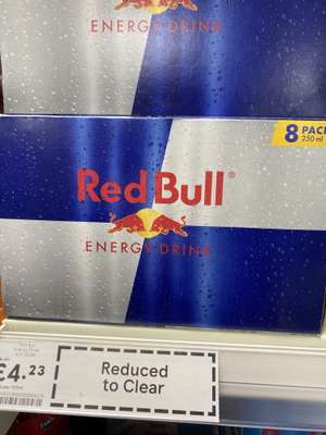 Red Bull 8 pack £4.23 instore @ Tesco (Pemberton)