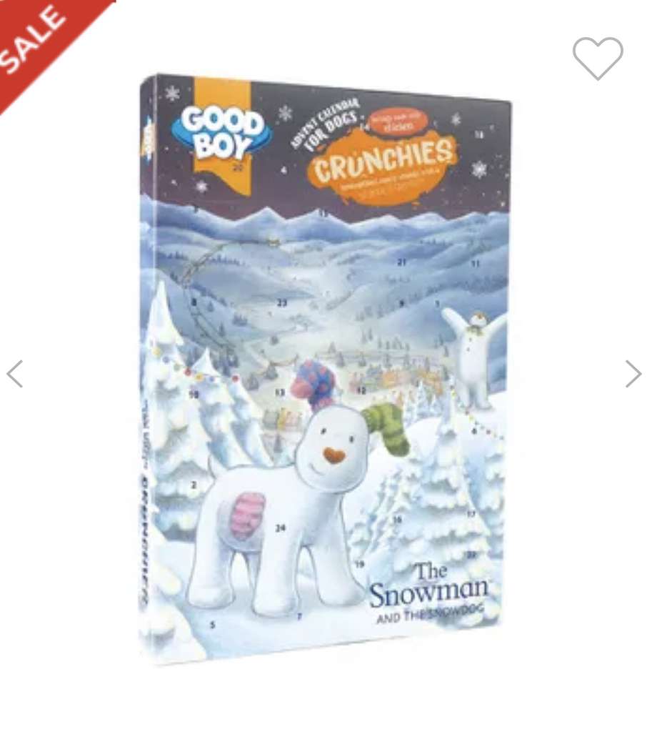 50 off selected Items e.g Crunchie Advent Calendar + Free Collection