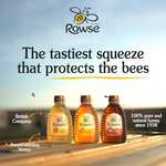 Rowse Honey Squeezy bottle, 100% pure & natural, Large size, 680g