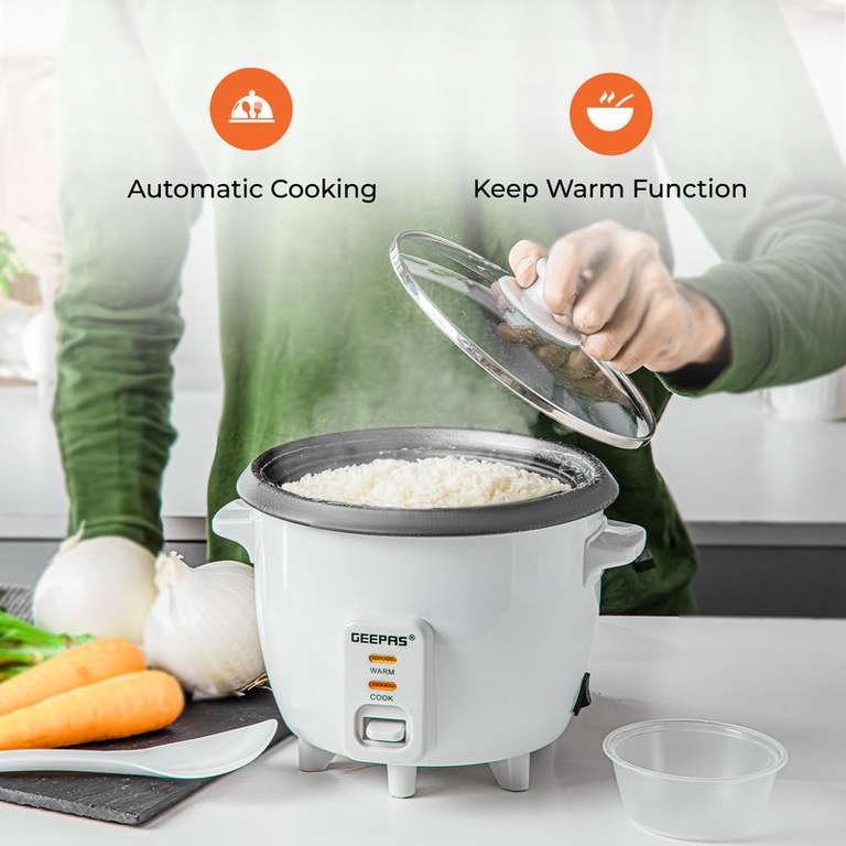 3-Piece Kitchen Bundle In White - Kettle, Toaster, Rice Cooker Next Day Delivered (using code)