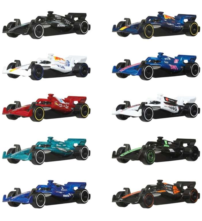 Hot Wheels Silver Series - Pack 6 véhicules Hot Wheels Silver Series Die-Cast 1/64 Legends - Produits Geek divers