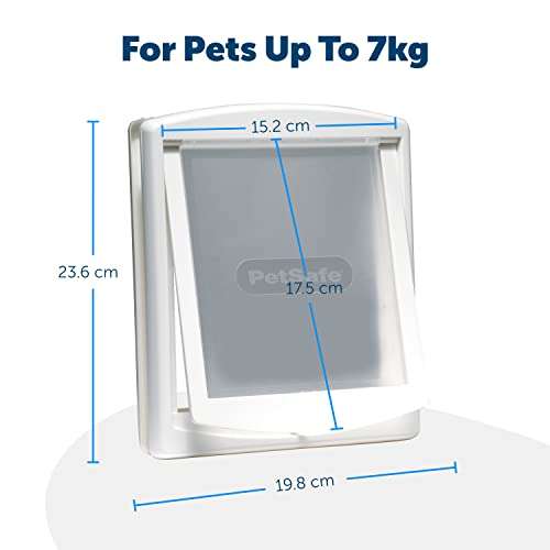 PetSafe Staywell, Convenient, Original 2 Way Pet Door, Fast Installation, Easy fitting, 2 Way Locking, Cat Flap for All Pets £7.64 @ Amazon