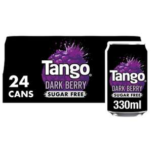 Tango Dark Berry Sugar Free Cans 24 x 330ml £6.08 S&S