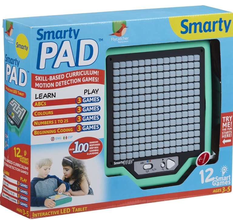Smarty Pad Interactive Tablet (Free Click & Collect)