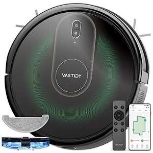 Vactidy Nimble T8 Robot Vacuum Cleaner with Mop Combo, 3000Pa Strong Suction, with GyroNav Tech, Siri/APP/Alexa/WiFi
