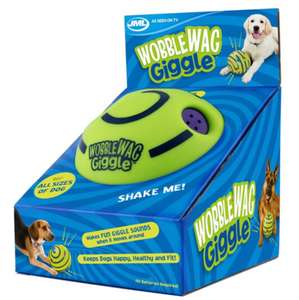 JML Wobble Wag Giggle Ball dog toy £7.97 @ Asda