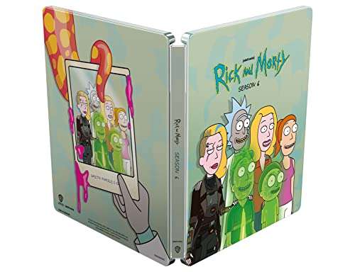 Rick and Morty: Season 6 Steelbook - Blu-ray