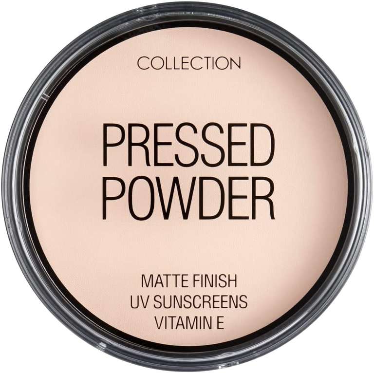 Collection Cosmetics Pressed Powder, Velvety Matte Finish £1.75 / £1.46 With 29p off Voucher @ Amazon